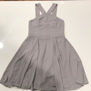 Lulu’s Grey Skater Dress